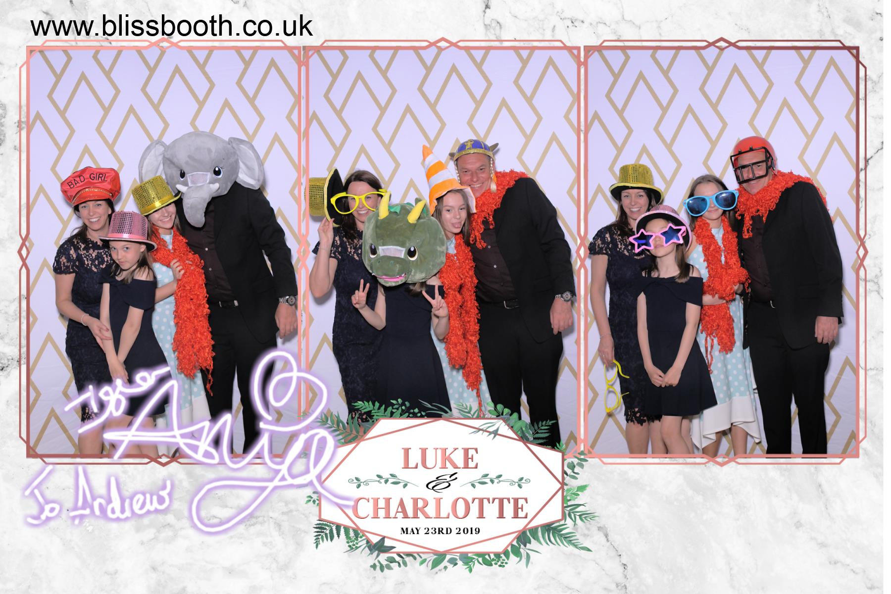Luke and Charlotte | View more photos from the event at gallery.blissbooth.co.uk/u/BlissBooth/Luke-and-Charlotte